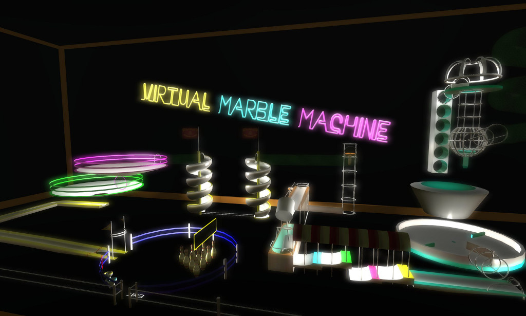 Virtual Marble Machine  CC by Torley